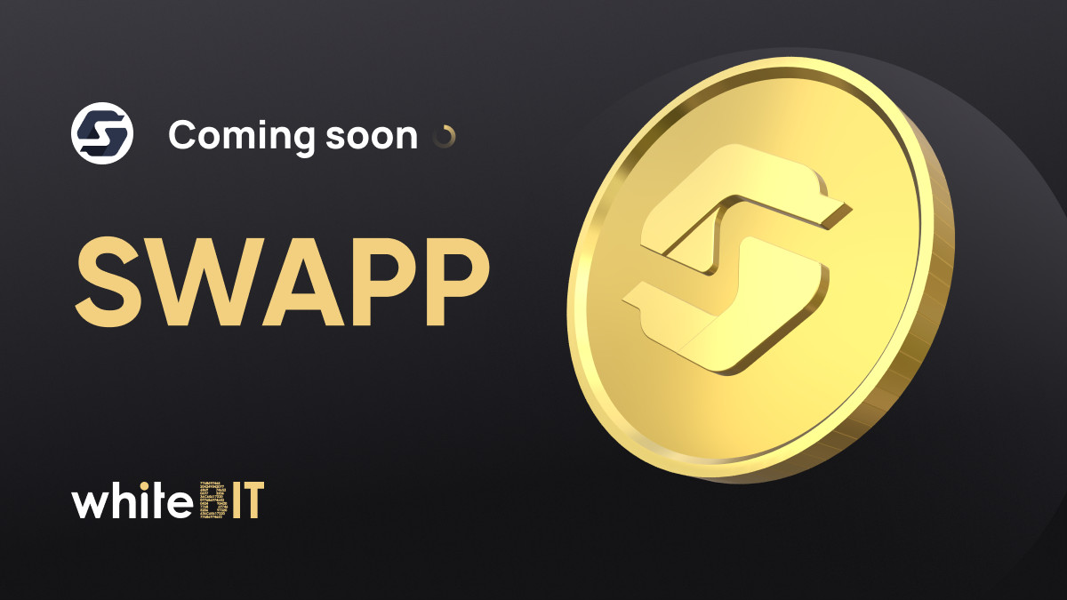 WhiteBit's tweet photo. ✨ @SwappFi will join us soon ✨

Exciting news! Swapp Protocol ($SWAPP) will be listed on the 25th of October.

Are you ready? https://t.co/7YXD2tHEIt