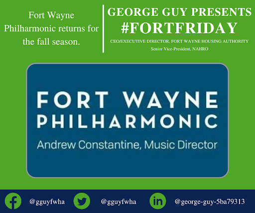 gguyfwha's tweet photo. #FortFactFriday: Have you heard? The Fort Wayne Philharmonic has returned for the fall season. Do you have your tickets yet? If not, click here: https://t.co/Dd27IPuq6l
#Community #FortWayne https://t.co/MSTlFd2qHU