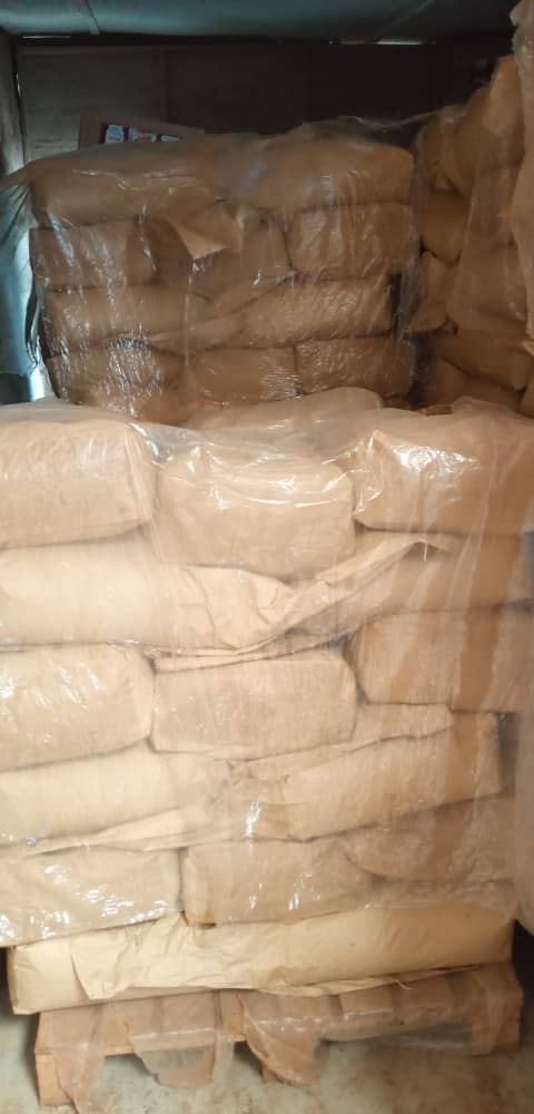 OTIGATI's tweet photo. #TGIF!😀Exporting #Fonio to the #MEAregion. Special thank you to our exceptional team. Your effort & dedication made it possible for this shipment to finally sail. Contact our sales department for bulk purchase of #OTIGlutenFree #FonioGrain. Contact OTI if you're a #FonioImporter https://t.co/F7GnvAc3np