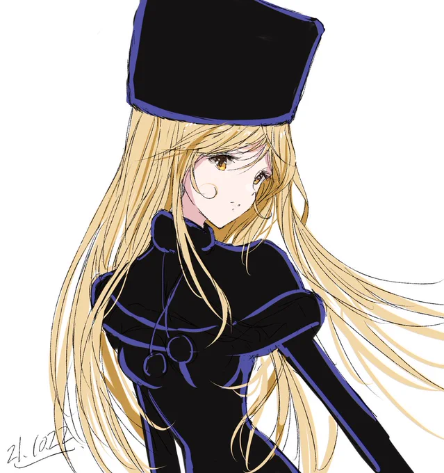 今風( i _ i ) #落書き #銀河鉄道999 https://t.co/iuosIvsvKZ 