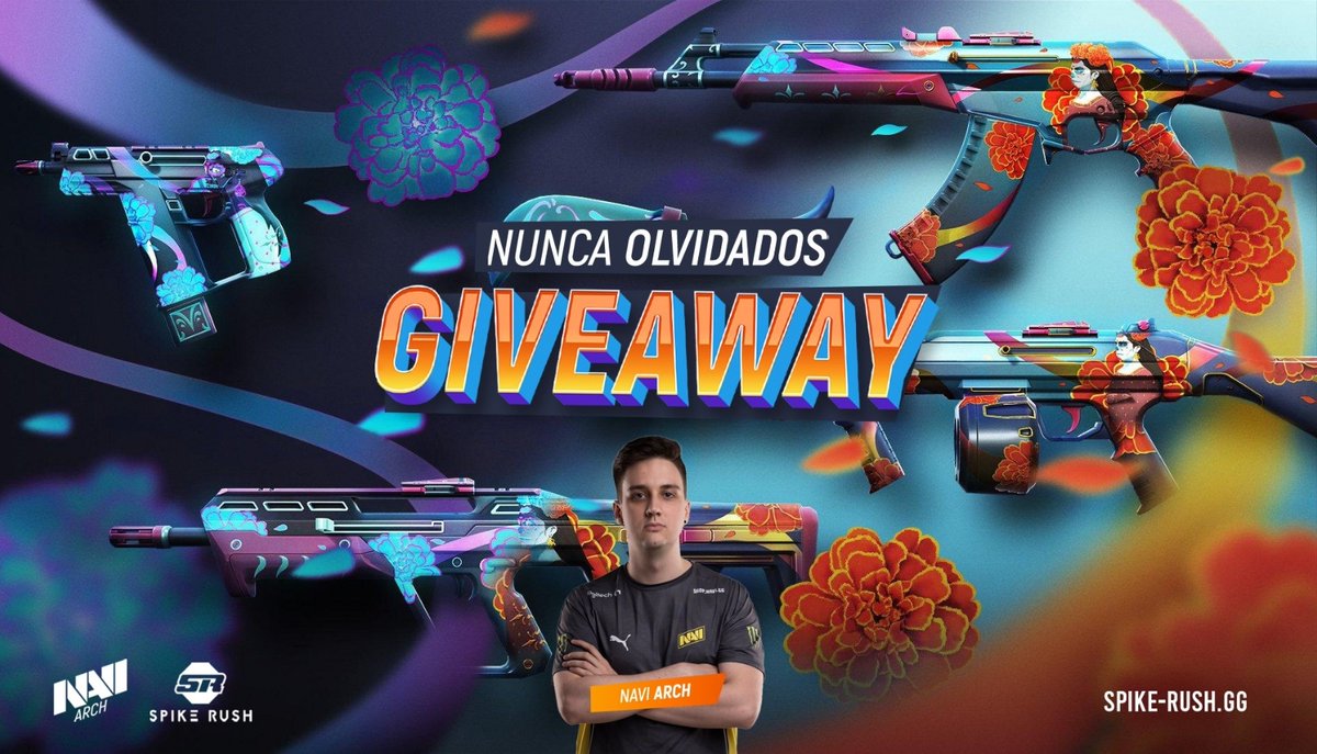 archiliciouz's tweet photo. Nunca Olvidados Giveaway 😍

@spikerushgg x @archiliciouz

☝️Follow @spikerushgg &amp; @archiliciouz
✌️Like and RT
🤟Tag 2 friends
🖖Register at https://t.co/ZQlWMuxn1I

Winner announced 29th Oct, GLHF!
P.S: Paypal required! https://t.co/C0hNXoGJyI