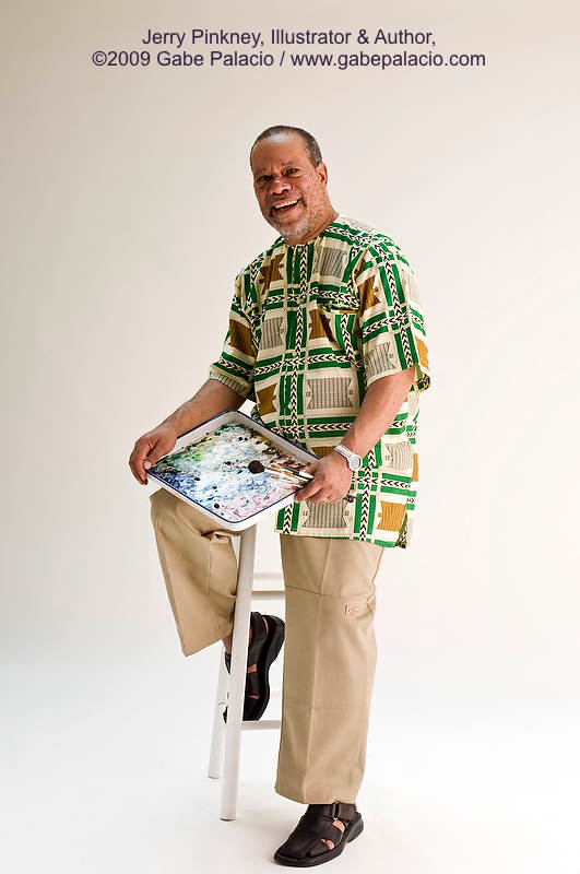 GabePhoto's tweet photo. Remembering Jerry Pinkney. 
I had the honor of photographing him in 2009 for a Scholastic piece. A beautiful soul that left a valuable impression on our world.
#jerrypinkney #gabephoto #portraitphotography  #portrait https://t.co/C41VG045pC