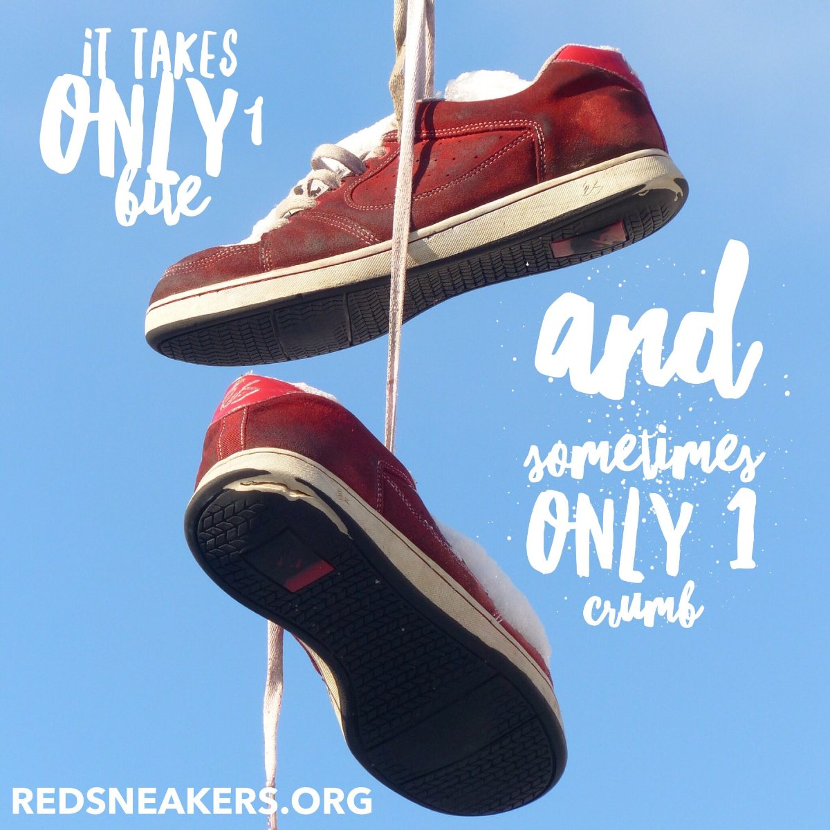 IT ONLY TAKES ONE BITE. And sometimes only 1 crumb.
People who don’t have #foodallergies find this hard to believe. Educate one person today. One step at a time. One pair of red sneakers at a time.
#redsneakersforoakley #rsfo #tips
instagram.com/p/BgrEYbylhG6/