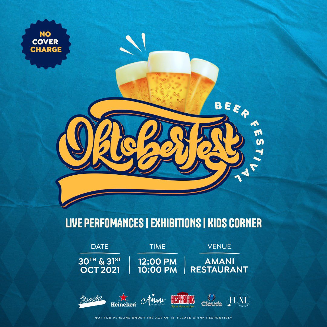balati93's tweet photo. The OKTOBER FEST 2nd Edition @amani_restaurant \\ 2 Days immersed with perfomances, good food and cold beers 😉!

Get familiar before we start introducing artists on our LineUp 😉

Brought to you by @in_arusha &amp; @luxedesign_events
#OktoberFest #beerFest #Inarusha #LuxeDesign https://t.co/ABvMuO0ax4