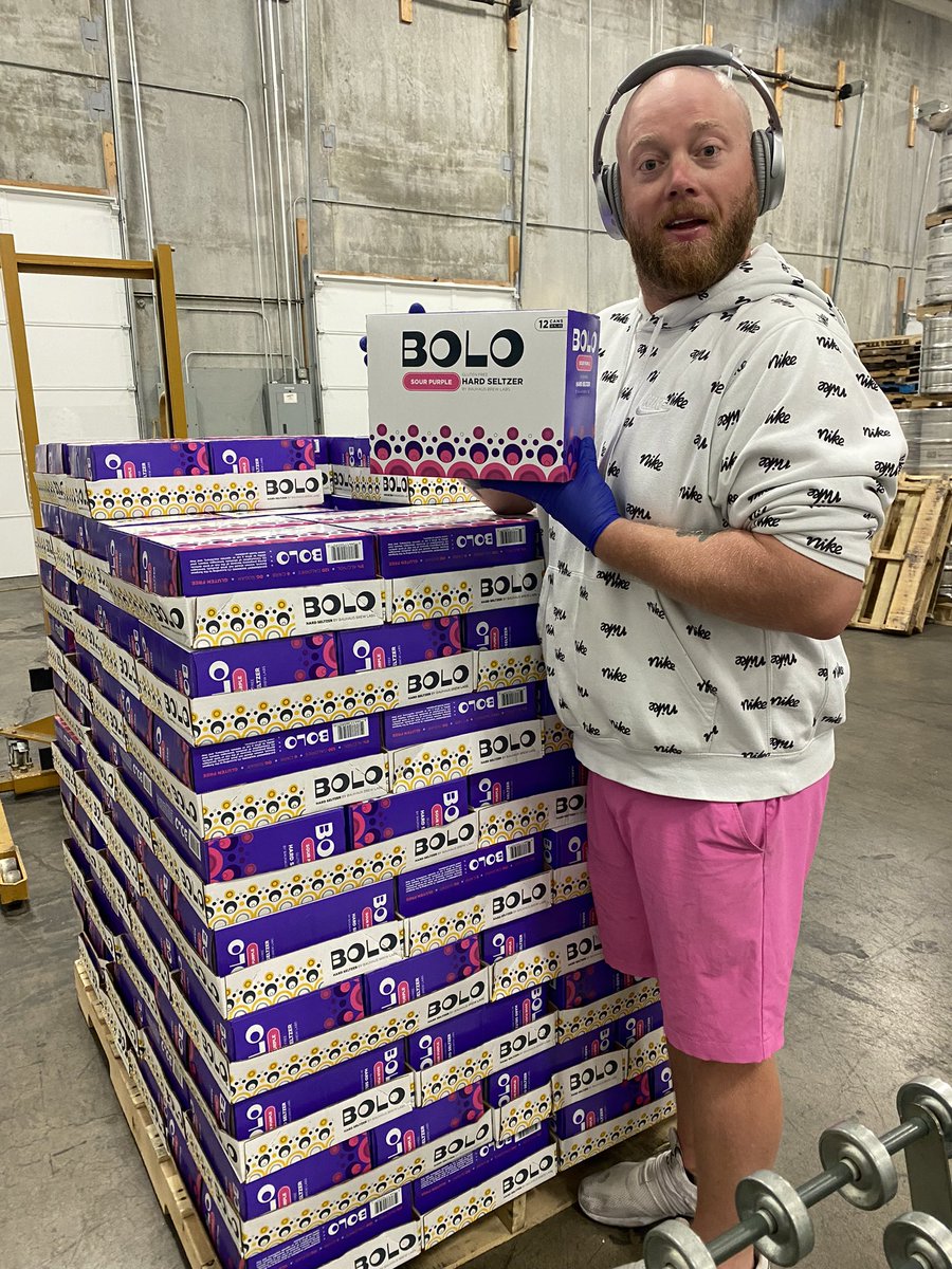 The king of color coordination presents our newly minted BOLO Sour Purple 12-packs! Grab these grape-flavored goodies at liquor stores across the state! #yolosobolo #bolohardseltzer #honkifyoubolo