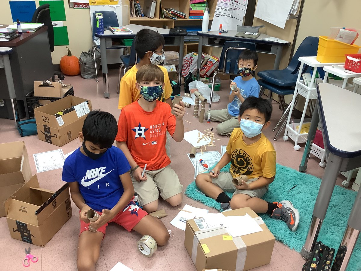 HonorRollSchool's tweet photo. STEM/STEAM students are busily crafting props for our annual HAUNTED HOUSE hallway!  Let the SPOOKY fun begin! https://t.co/cOxyqAnGfh