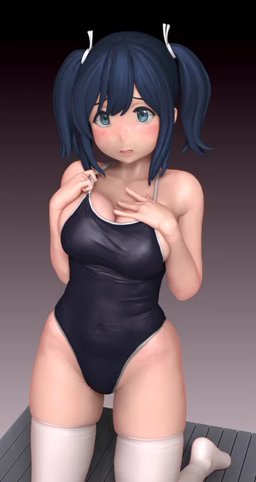 なんとなくちゃんと出力したくなったので蒼龍ちゃん弄ってる。 