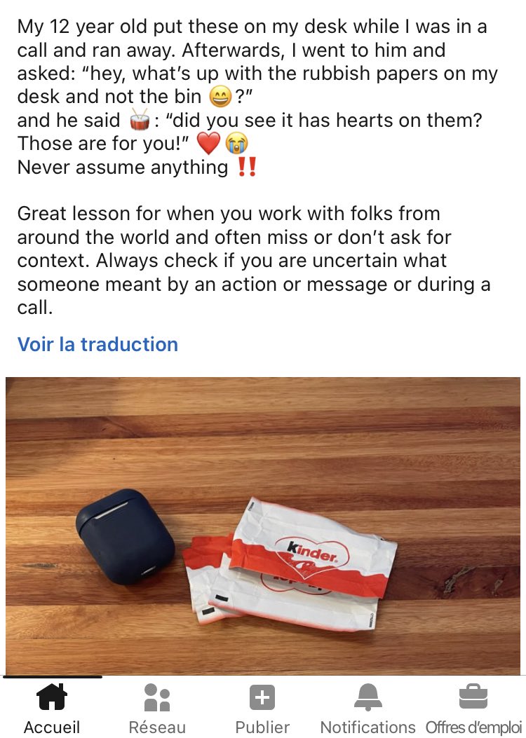 Lol.
O.M.G you actually, like... talked to your kid?????

LinkedIn people really need to stop making everything sound like an inspirational life lesson.

You are not inspirational because you weren’t a prick, you are barely average.

Stop using your kids for likes now.