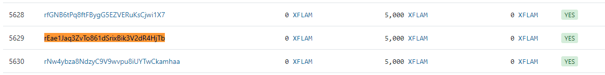 XFLAM NFT tweet media