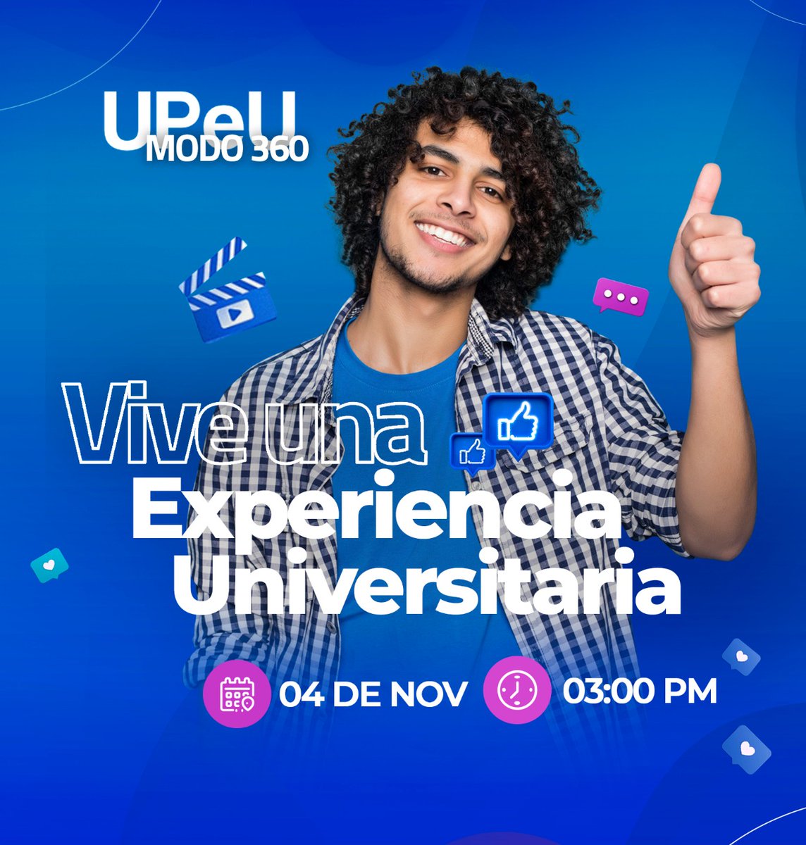 UPeUOficial's tweet photo. ¡Entérate de todo lo que necesitas saber sobre nuestras carreras y sobre cómo vivir tu etapa universitaria! 🙌🏼 Participa con nosotros 👩🏻🎓👩🏻🏫🧑🏽⚕️👷🏼♀️ #UPeU360 #Modo360 https://t.co/eNvwXQSzGb