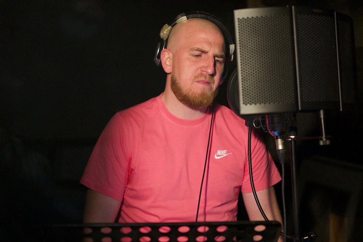 Good recording session with Cameron Taylor last night in the lab with <a href="/Dazbelfast/">Dazbelfast</a>