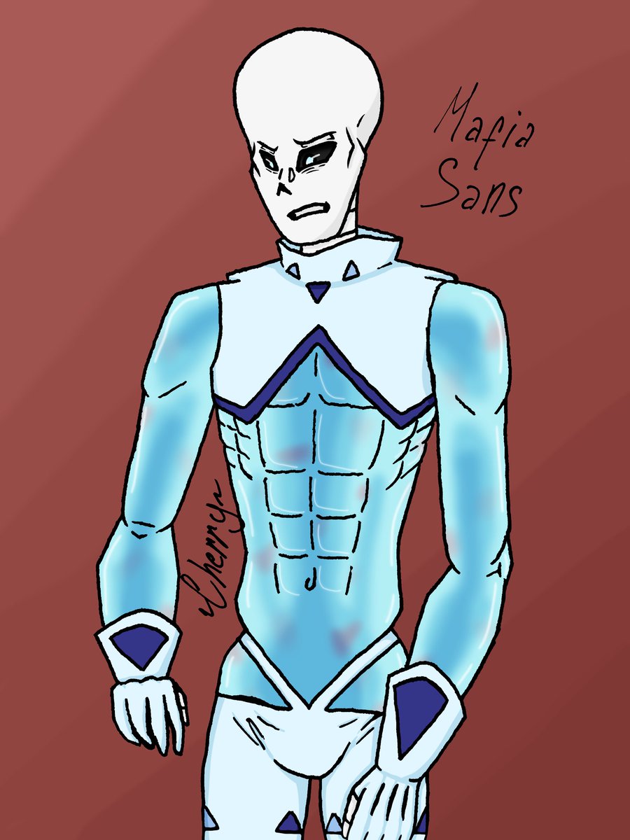 gardenofcherrie's tweet photo. I can't draw muscules... And I don't know how to
Day 5
#dressuptober #dressuptober2021 
#undertaleau #mafiatale #mafiasans https://t.co/Bueg0UVNZn