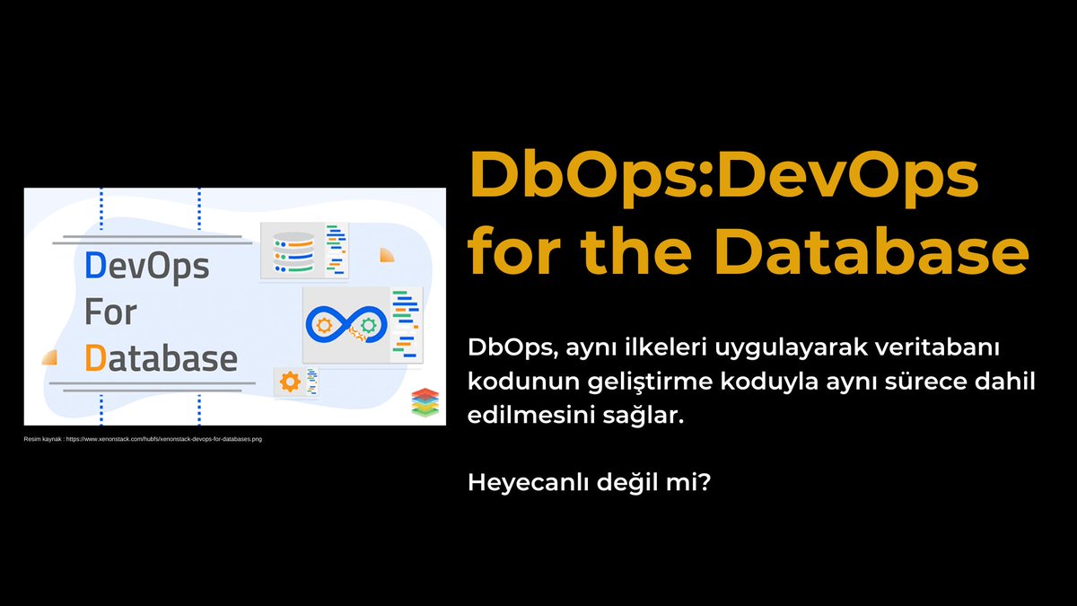 Yarın saat 17:00 de #DeveloperSummit de #DbOps DevOps for the Database konusunundan bahsediyor olacağım. Beklerim efendim. 👇

summit.devnot.com

#sql #developer #DbOps #database  #devops #sqlserver #github