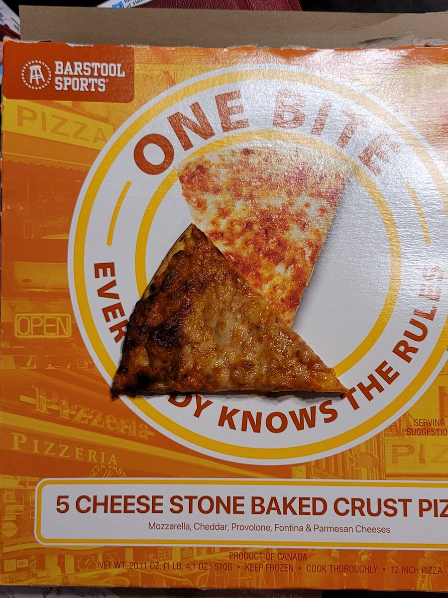 1JTemplet's tweet photo. @stoolpresidente with @DiGiorno at a solid 0 and @ZuppardisApizza frozen 👑 with 8.9 @onebite is a 7.1 Great flavor, dough is lacking https://t.co/ZyudrhFJH1