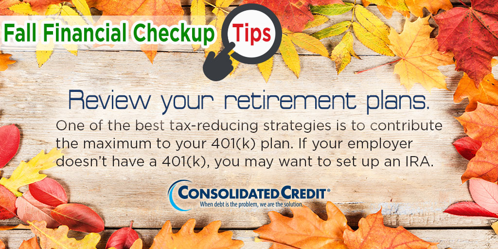 ConsolidatedUS's tweet photo. 🍂 Your #FallFinancialCheckup of the Week!
🗣️ Check out these secrets from those who are on the cusp of #retirement: https://t.co/KQyTmbDEpf
#RetirementSecurityWeek #FallFinancialCheckupTips
#ConsolidatedCredit #CreditCounseling #DebtManagement #DebtSucks ☎️844-617-2240 https://t.co/cJfDnS9gUD