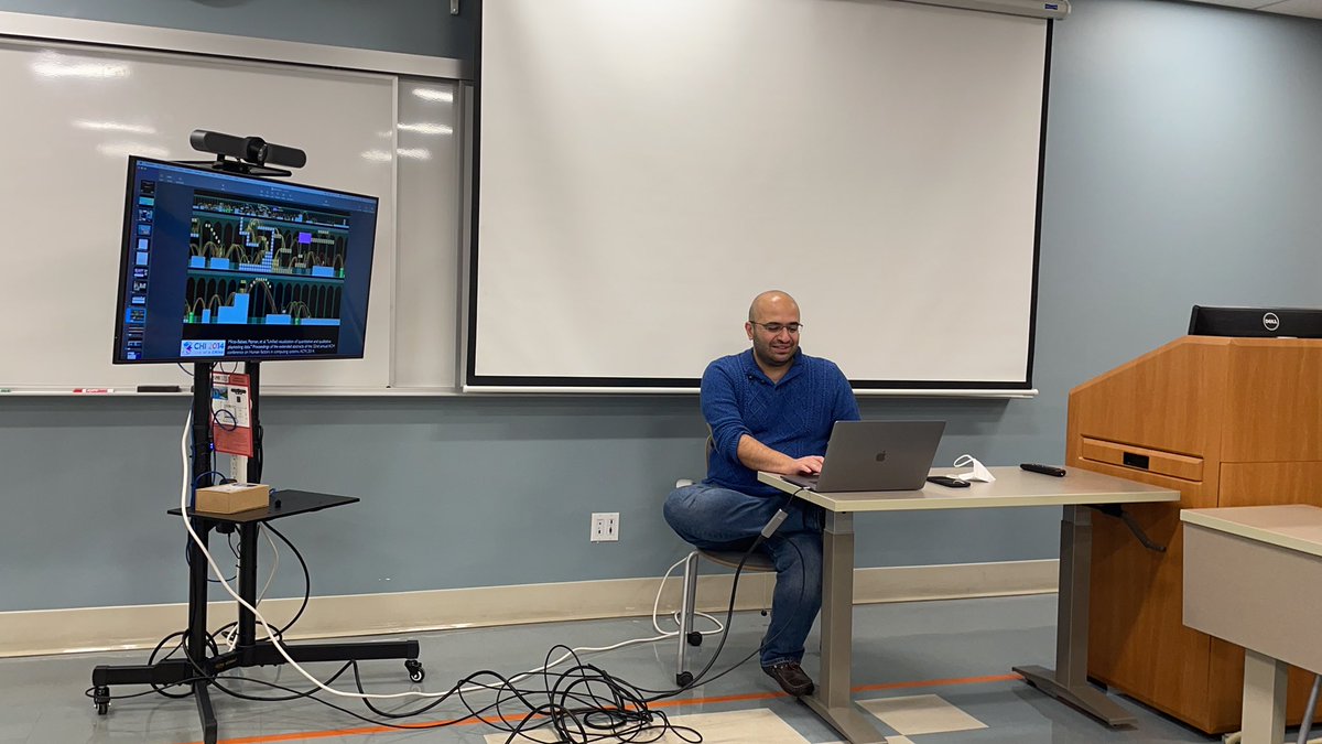 UNB Human-Computer Interaction Lab (@unbhci) on Twitter photo In-person seminar talk by <a href="/Pejman_MB/">Pejman Mirza-Babaei</a>! Pejman is sharing his experience in data-driven games user research. In-person seminar talk by <a href="/Pejman_MB/">Pejman Mirza-Babaei</a>! Pejman is sharing his experience in data-driven games user research.