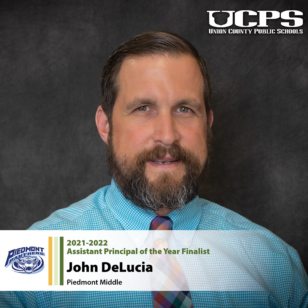 UCPSNC's tweet photo. Congratulations to the finalists for #UCPS Assistant Principal of the Year! @AGHoulihan @WesleyChapelES @WingateES_NC @NewTownESNC @PiedmontMSNC https://t.co/EasUAQb5GR