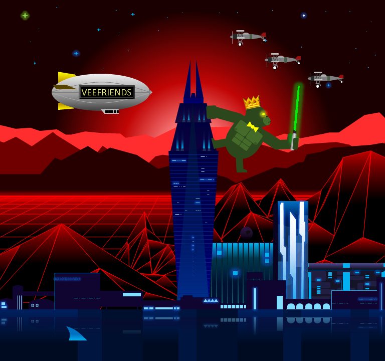 CryptoKongsClub's tweet photo. Crypto Kong #800 is done thanks to an orange crown, yellow bow tie, and @veefriends blimp. The next milestone is 850 Crypto Kongs total. 

#NFT #NFTs #NFTCommunity #nftcollector #NFTcollectibles #NFTartist #NFTdrop https://t.co/QEBMVO3Es1