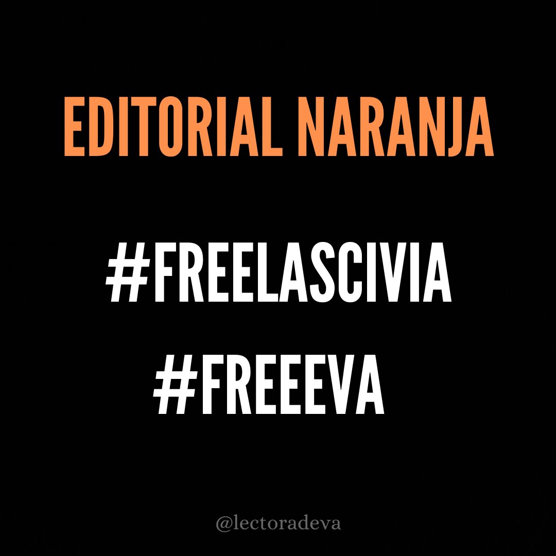 milulvsbooks's tweet photo. EDITORIAL NARANJA, te metiste con el fandom equivocado, chiquito. 

@EditorNaranja 

#FreeEva #FreeLascivia https://t.co/u4sle8zXSH