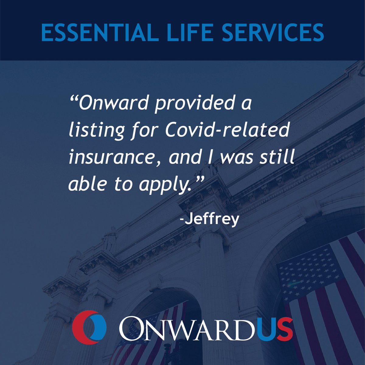 From groceries, unemployment insurance, legal help, housing assistance, to so much more, we're providing all the resources folks need in one easy location.

Interested in highlighting your services in one of our eleven Onward states? Chat with us now at OnwardUS.org!