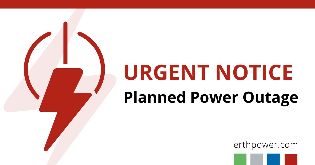 ErthPower's tweet photo. REMINDER - Tavistock - Planned Outage - In order for ERTH Power to make improvements to the electricity supply system, a temporary power interruption is planned for Oct 24, 2021 from 4:00 am to 6:00 am (weather permitting).  All customers in Tavistock will be affected. https://t.co/sr0P1QRji8