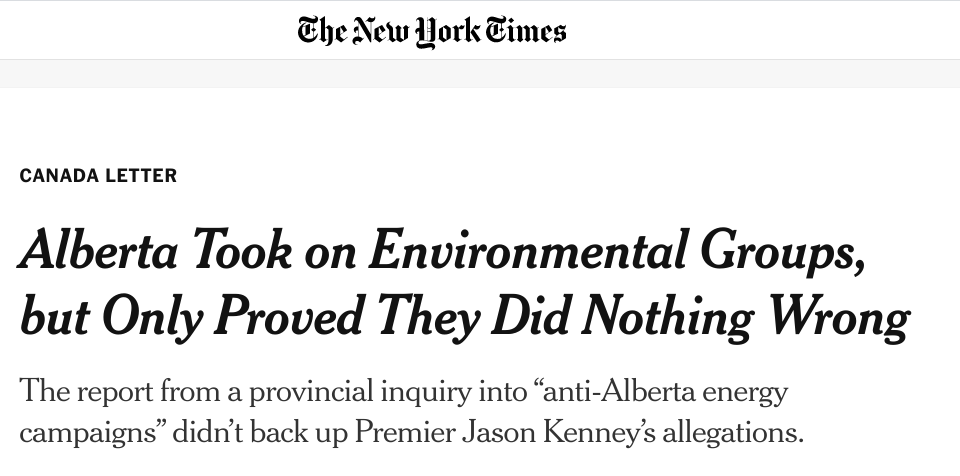CA_BreakingNews's tweet photo. #BREAKING: The Alberta War Room tasked to take down @nytimes for telling the truth. War Room article complete with stolen graphics &amp; spelling mistakes expected to be released any moment to disprove true facts.
#abpoli #ableg #cdnpoli https://t.co/NSVcLoGZws