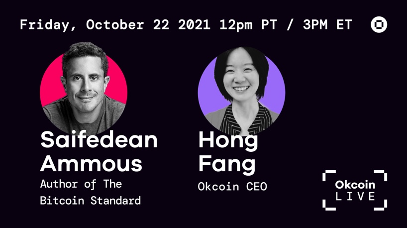 🎥 We're live! 🎥 Join us now with THE <a href="/saifedean/">Saifedean Ammous</a>, author of The Bitcoin Standard
 
bit.ly/2Zn0nxp 

3 people who retweet &amp; tune in will get $100 in BTC and we’ll give away 10 copies of his new book, The Fiat Standard, during the show 📖