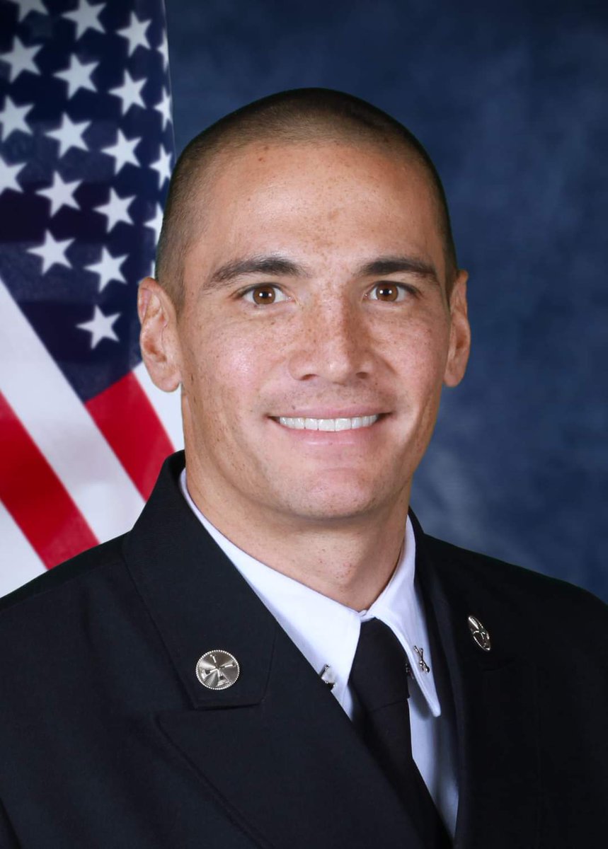 RapidCityFire's tweet photo. The Rapid City Fire Department is excited to announce the promotion of Battalion Chief Calen Maningas, as announced by Fire Chief Jason Culberson. Chief Maningas began his career with the Department in 2007. Please help us congratulate Battalion Chief Maningas. https://t.co/pkbfW1slJC