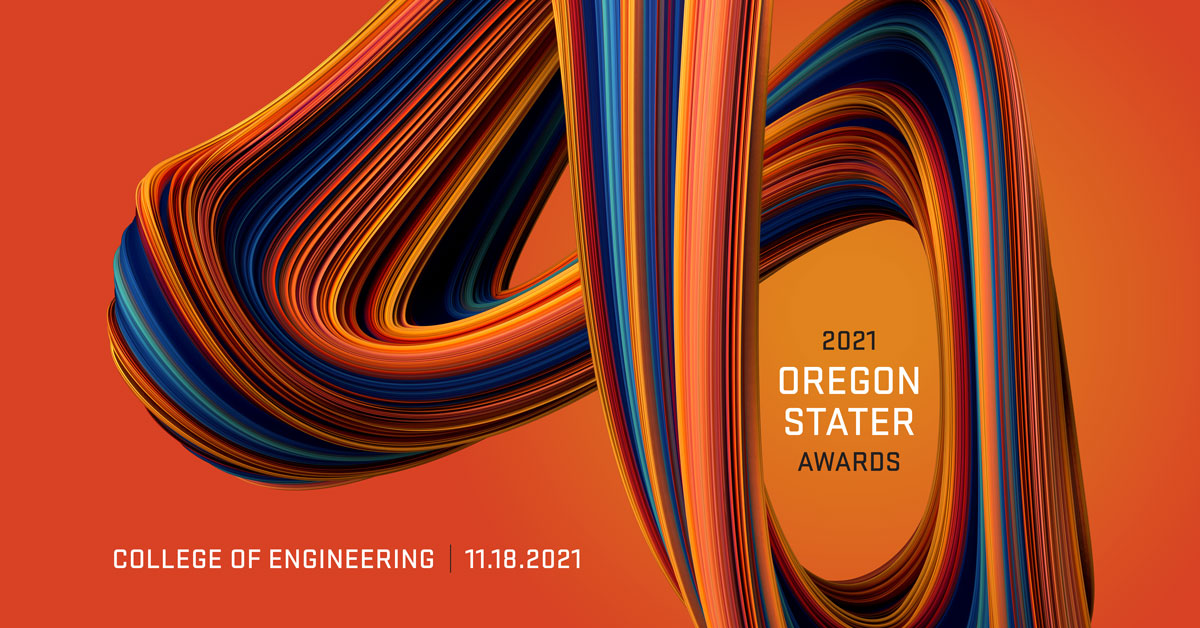 EngineeringOSU's tweet photo. 🏆 Thursday, Nov. 18: Celebrate achievements at the frontiers of engineering and their profound impact on the profession and our world at the @EngineeringOSU Oregon Stater Awards. In-person (limited) or online participation. Register by Nov. 5 at https://t.co/C635V4kw52. https://t.co/2dTOy1290R