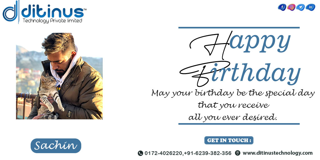 Ditinusmohali's tweet photo. “Wishing you the best on your birthday and everything good in the year ahead.”
#ditinustechnology #ditinus #birthdaycelebrations #birthdayvibes #birthdaygifts #surprise #birthdaybash #partyplanner #birthdayballoons #partytime #cakes #fun #bhfyp #picoftheday #birthdaydecor https://t.co/98P7yLPlJQ