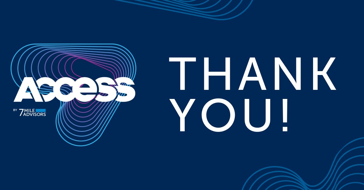 It was a pleasure to host our 9th Annual ACCESS conference last week. Thank you to all who attended, and a special thanks to our incredible speakers who helped make the event possible. #ACCESS #events #investmentbanking