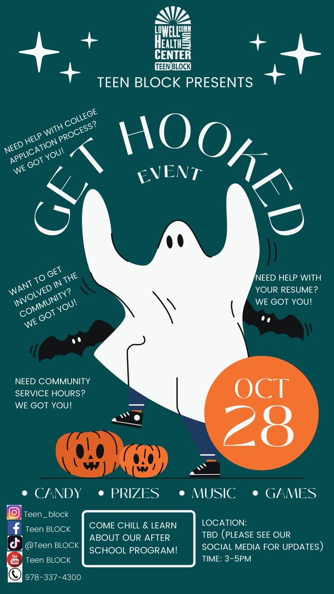 Boo! 
It's spooky time! 
Save the date my friends - we'll see you soon! 🎃