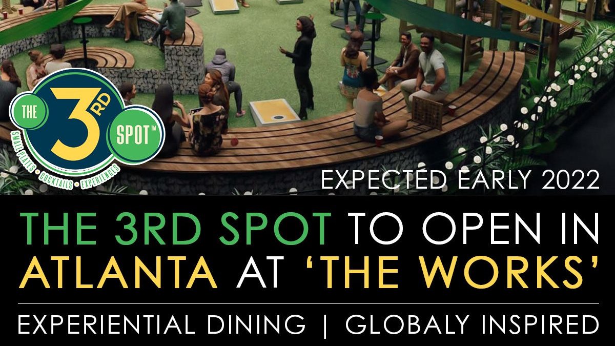 falcon_cre's tweet photo. Once named “The #Eatertainment Concept of the Future” by FSR, @the3rdspot, is set to open in #Atlanta at #TheWorksATL in Early '22 w/ delicious eats & bowling, arcade, billiards, shuffleboard, & ping pong!
Read more: https://t.co/ba1m8CfBi2
#Dining #ComingSoon #WeLoveAtl https://t.co/m7Zsd3XWHL