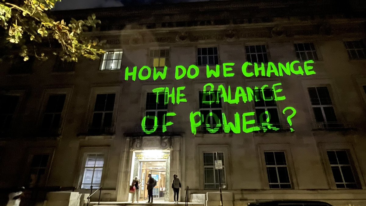 LorenaGroo's tweet photo. #LightUpLSHTM 💡

“How do we change the balance of power?” https://t.co/nK3l2mLPqA