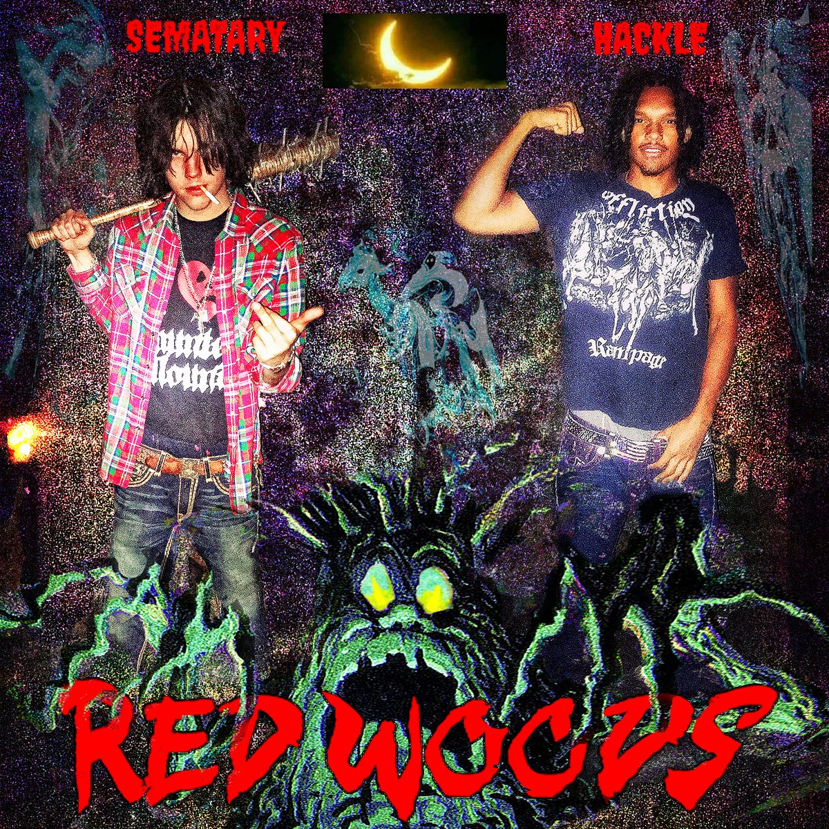 SEMATARYGRAVEMN's tweet photo. *REDWOODS OUT NOW* FT @HACKLEDOWN REDWOODS R MY ONLY FRIENDS 🌲🌲#SCREAMINGFOREST OCT 29🇺🇸🇺🇸🪓🪓 https://t.co/5SJnoJXGCC https://t.co/CtGXLAf4mp