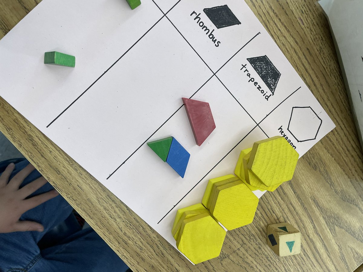 k8mathbrookline's tweet photo. 1st grade geometry workshop - lots of student choices and engagement https://t.co/cteQ1O4Lpd