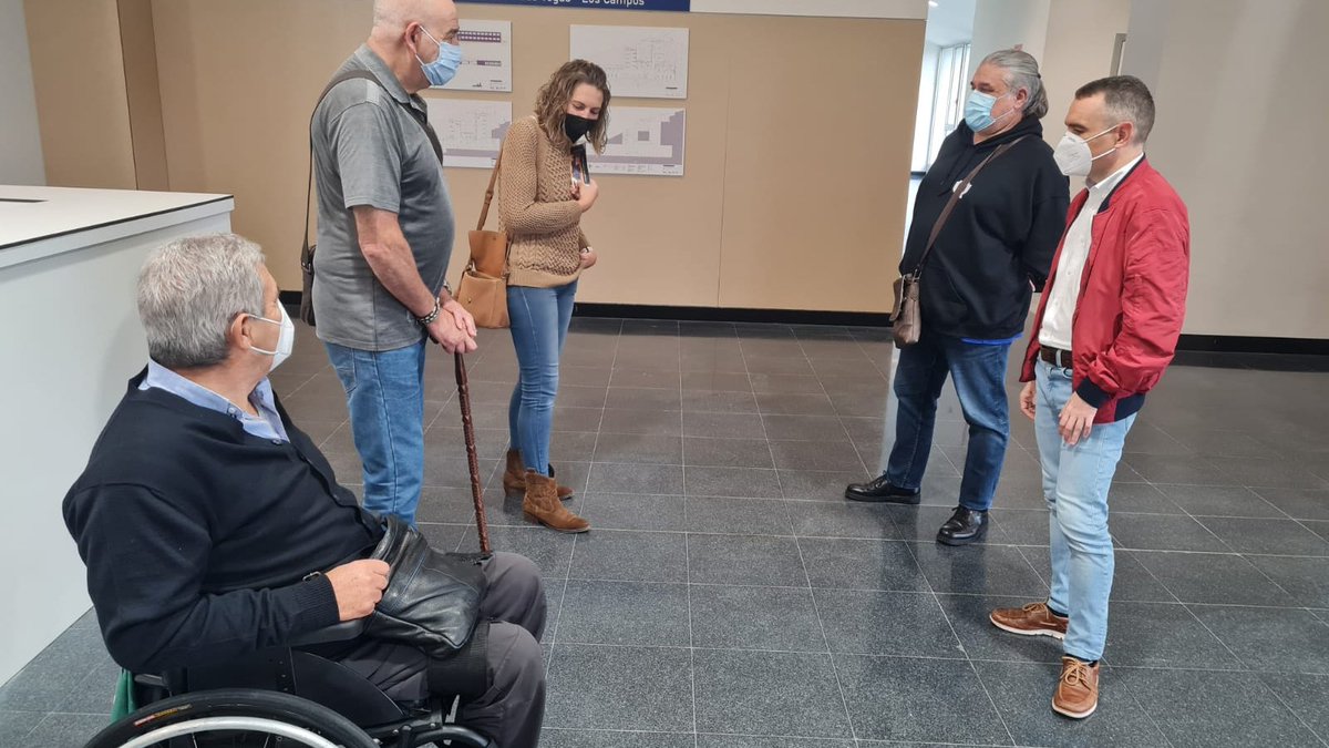 astursalud's tweet photo. 👂🏼La gerencia del área sanitaria III ha recogido las sugerencias sobre accesibilidad🦼de representantes de #DIFAC para el centro de salud de #Corvera🏥#AtencionPrimaria
📸Hoy han visitado el nuevo equipamiento en compañía del alcalde @Ivanfgcorvera
#EscucharCompartirDecidir https://t.co/75EvVL8UaK