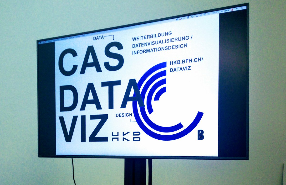 VHoldi's tweet photo. #dataviz Heute gings los! #hkb #DataVisualization #datavisualizations https://t.co/wWfoVq5Jl7