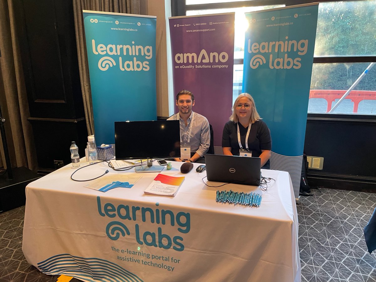 LearningLabsUK's tweet photo. It was fantastic to be attending @ATEConference yesterday, with @AmanoSupport. Thank you to everyone who visited our stand. Weβre delighted to be getting back to in-person events!
#DSA #NeedsAssessors #ATEConference #CPD #AT #AssistiveTech https://t.co/11g1eBK904