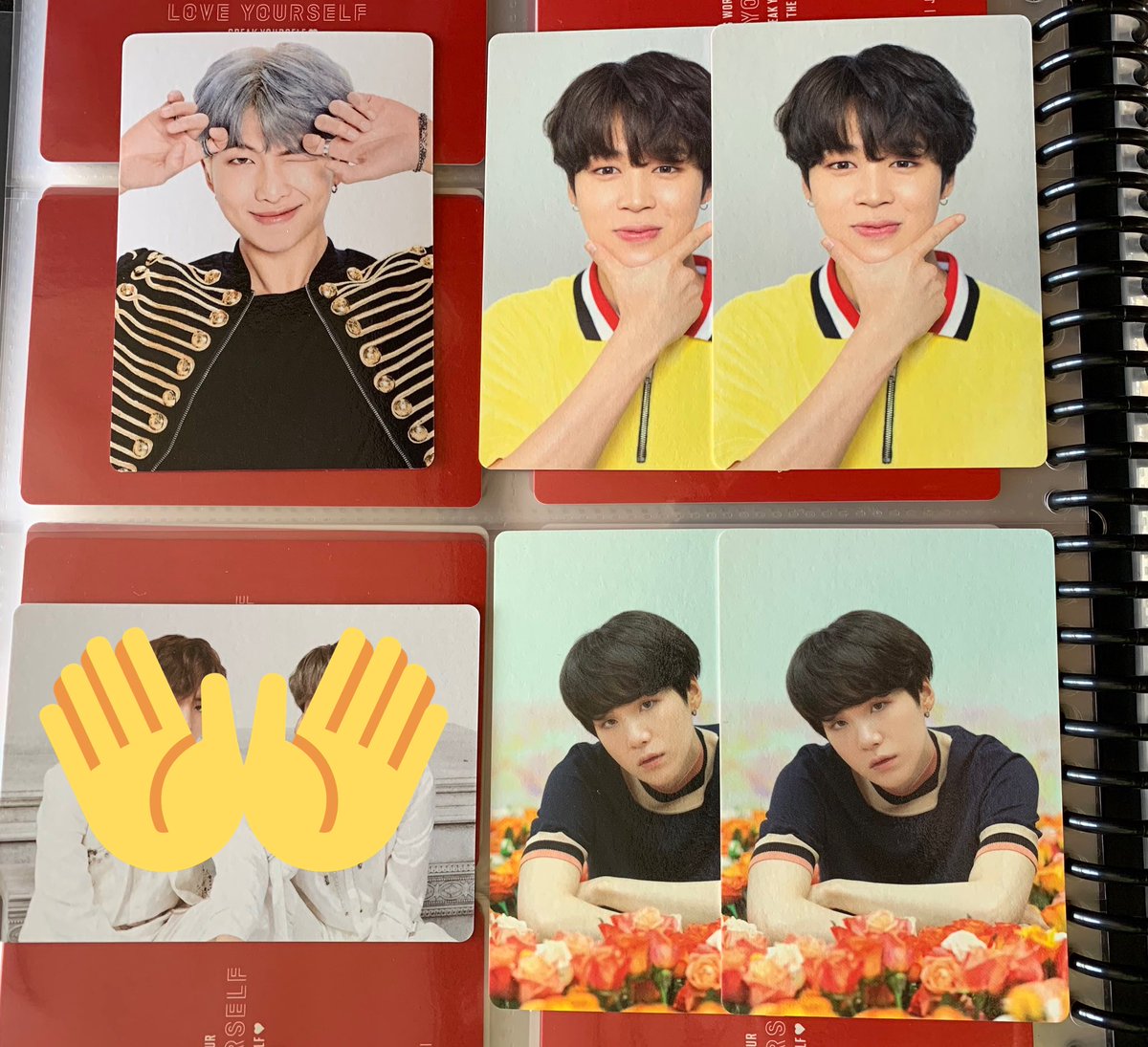 0309_1013_c's tweet photo. BTS ソウジュ SOWOOZOO ミニフォト交換

【譲】1枚目のもの(ジン④・ジミン⑦)
　　　2枚目過去ミニフォト 

【求】3枚目💖のもの

硬質ケース・防水対策のうえ、同日発送希望です。
交換可能な方は、お気軽にお声がけください😊

 #BTS交換  #BTSトレカ交換 https://t.co/e8jXy4bAmS