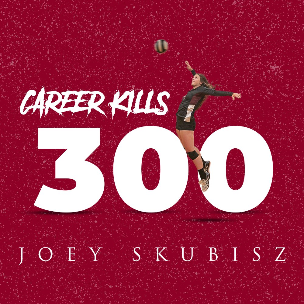 Congrats to Joey Skubisz for picking up her 300th career kill earlier this week! 👏