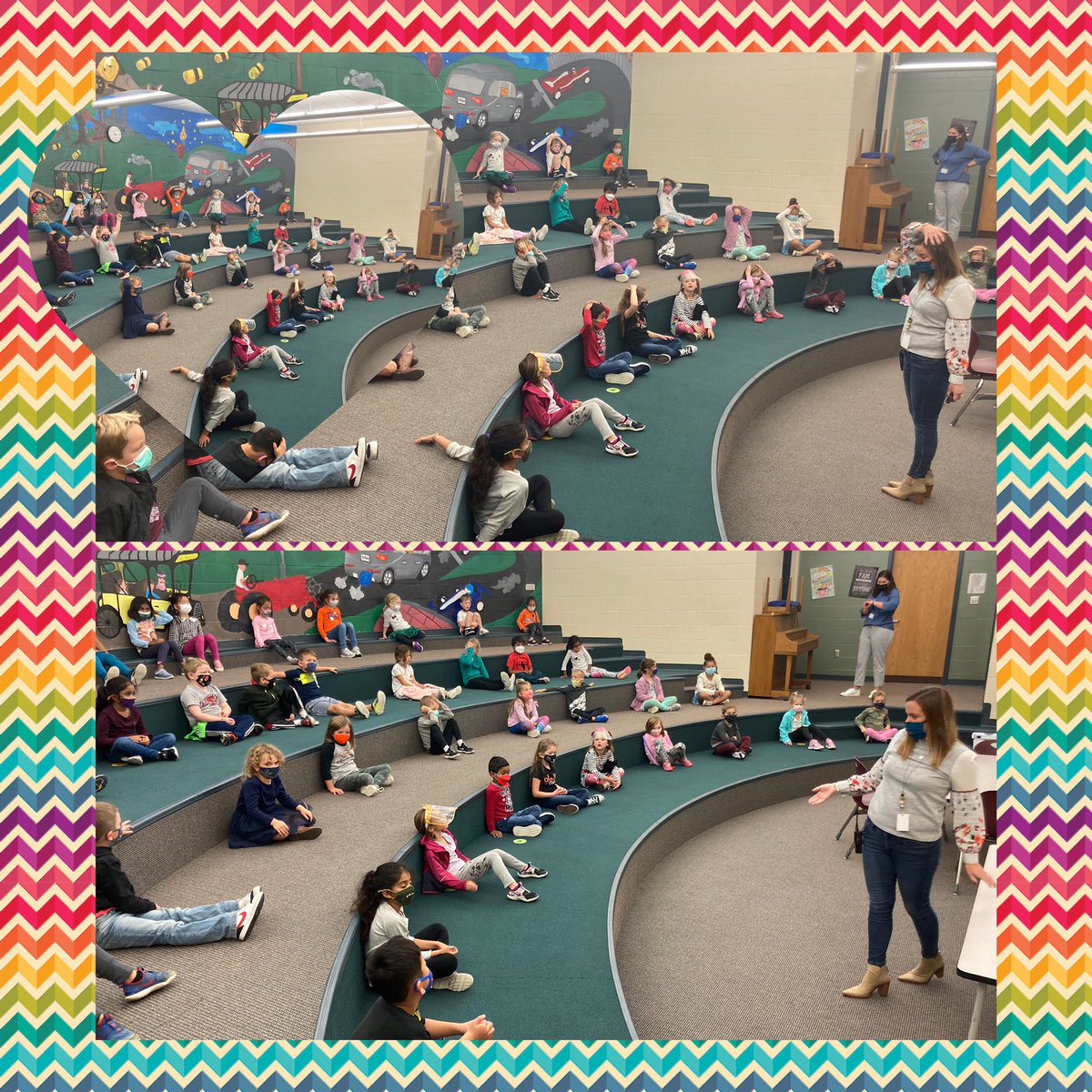 Mrs.Elliott does an incredible job teaching the children at SRE how to stay safe!