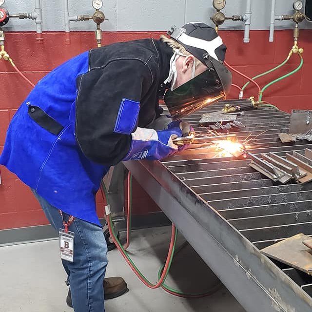 breckatc's tweet photo. A great week in Welding I learning Blueprint
Reading. Students built foam projects using blueprints,
Oxyfuel cutting and SMAW 7018 Welding processes.
*Pictured are sophomores Michael Wardrip, Austin
Miller and Matthew Gardner.

Great work WELDING I students! #weareBCATC https://t.co/rXdcIGT8eb