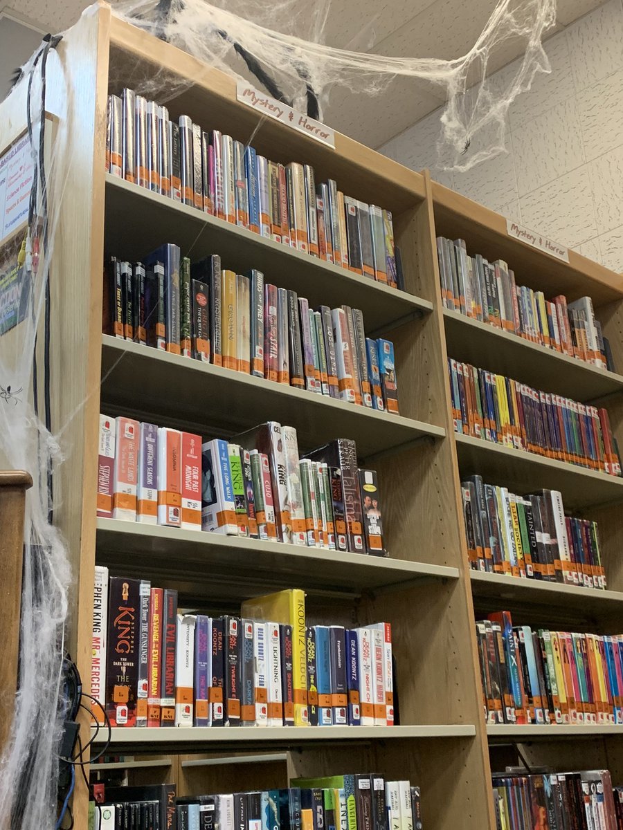 Happy October Everyone!

How about a creepy book to read over the weekend!? Check out our Mystery &amp; Horror section today for a spine-tingling thriller, guaranteed to keep you on the edge of your seat and make you sleep with the lights on!