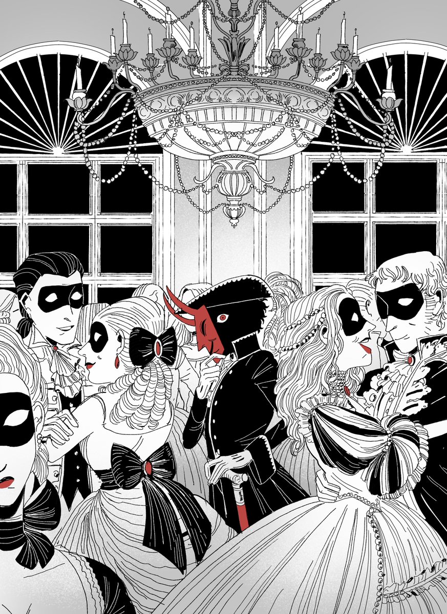 I don't know why I've been the only one to see the man in the devil's mask. But every time I do, I know something terrible is about to happen. 