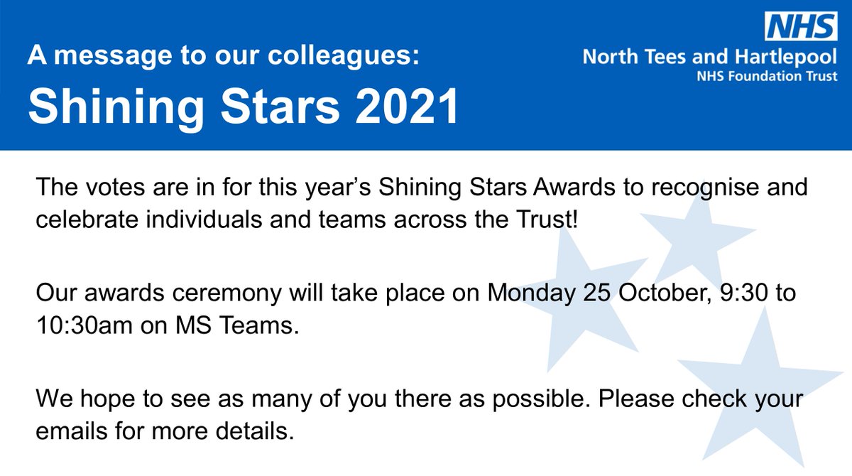 North Tees and Hartlepool NHS Foundation Trust tweet media