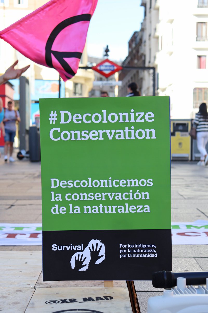 ✊ Debemos descolonizar YA el modelo de conservación de la naturaleza: Por los pueblos indígenas, por la naturaleza y por toda la humanidad 🏹 🌳 🌎

#DecolonizeConservation 👇svlint.org/conservacion

#HalfEarthDay2021 #MentiraVerde