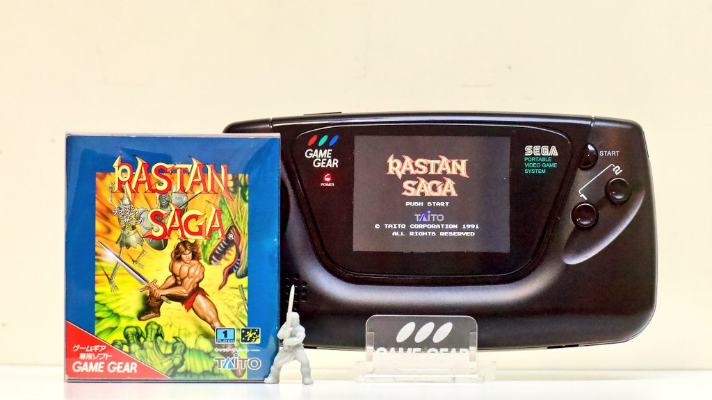 今宵のゲームギアソフト紹介 91年TAITOより発売 ラスタン・サーガ