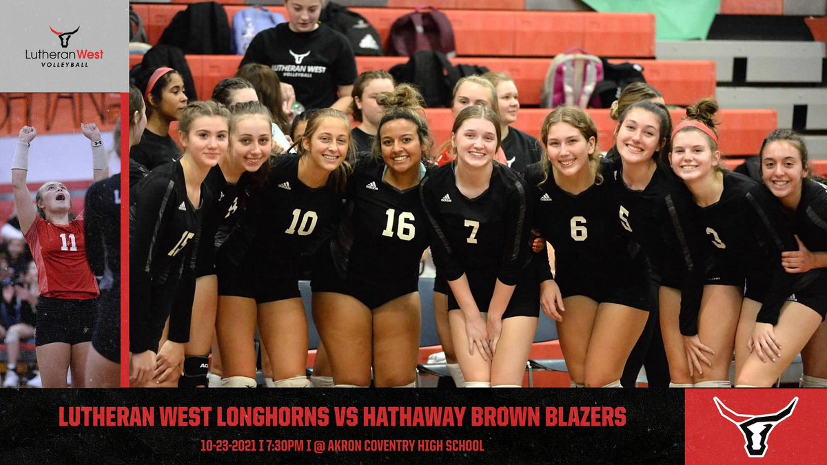 Support the Longhorn Volleyball team in the Second round of the playoffs!!! <a href="/LW_Athletics/">Lutheran West Athletics</a> #LWVolleyball #GoLonghorns