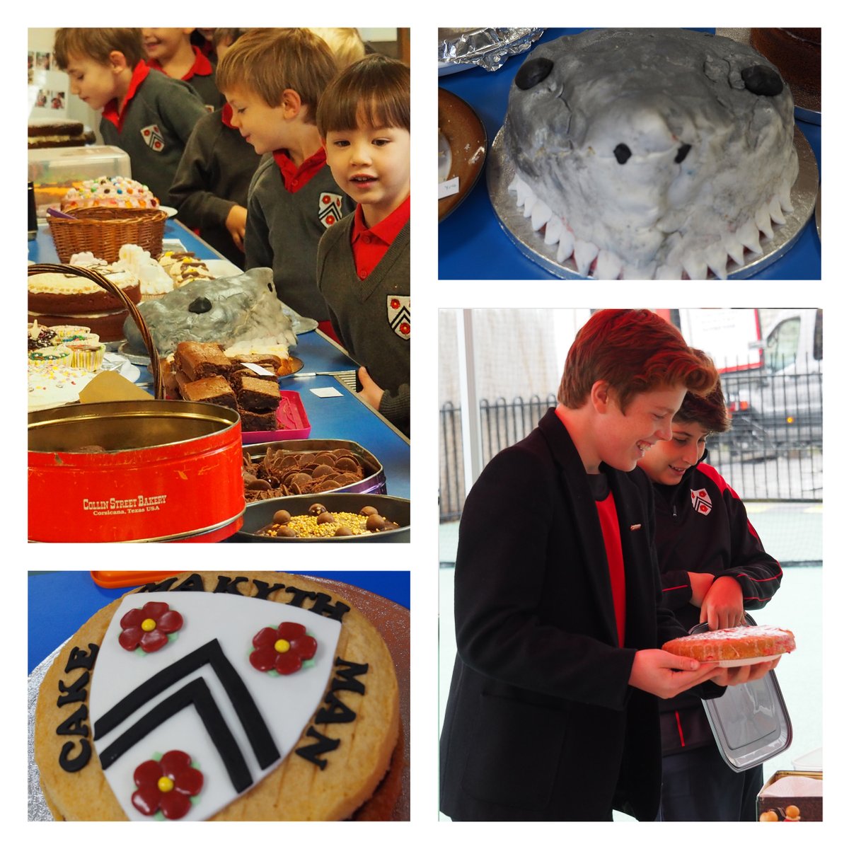 NCSOxford's tweet photo. Charity Week has been a hive of activity, with games, the cake competition, staff v pupils basketball, and the bring &amp; buy sale raising over £1200 for @autismAFS! https://t.co/FVB8Yoymu5 https://t.co/AjckawHYl2